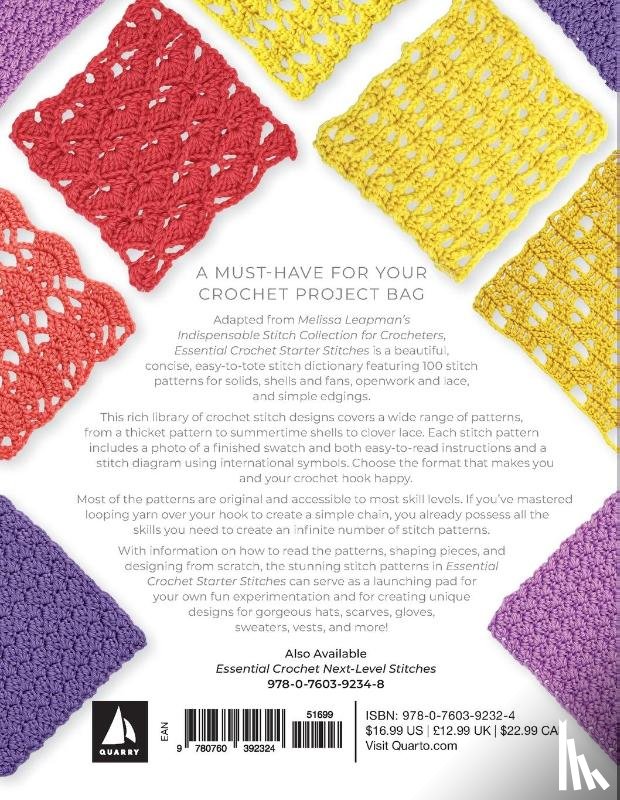 Leapman, Melissa - Essential Crochet Starter Stitches