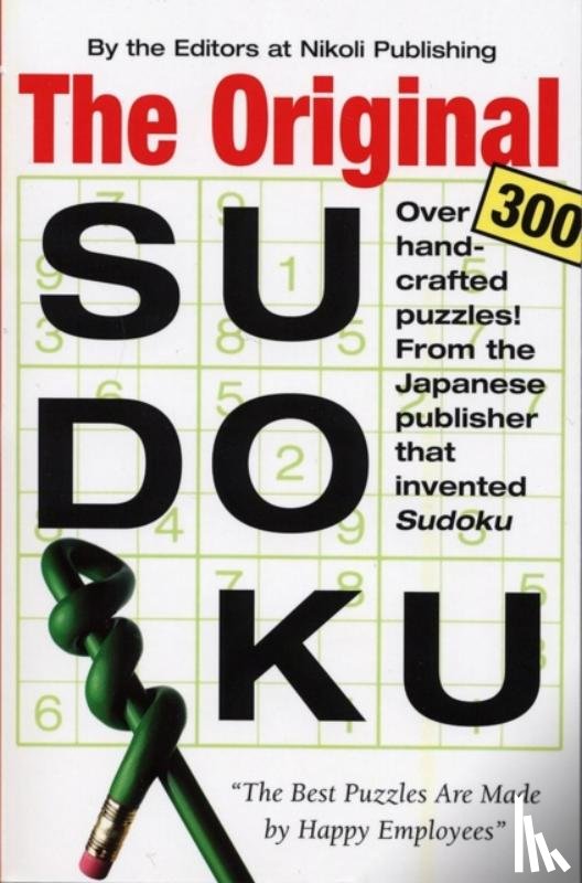 Publishing, Editors of Nikoli - The Original Sudoku