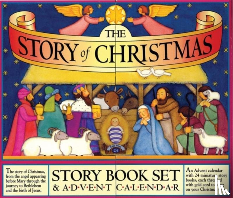 Croll, Carolyn - The Story of Christmas Story Book Set and Advent Calendar