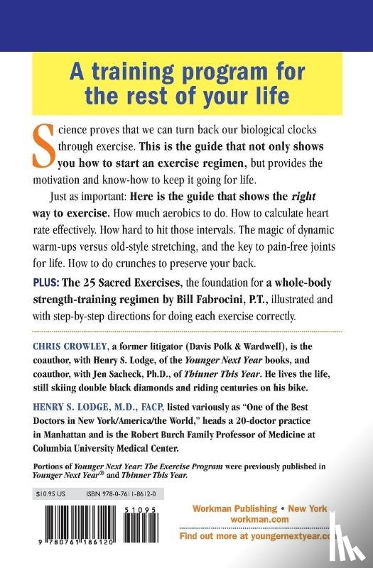 Fabrocini, Bill, Crowley, Chris, S. Lodge, Henry - Younger Next Year: The Exercise Program