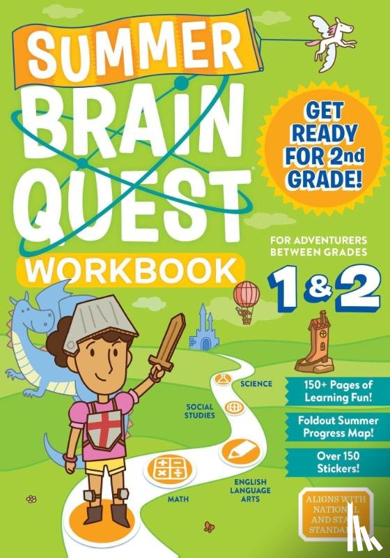 Piddock, Claire, Butler, Megan, Publishing, Workman - Summer Brain Quest: Between Grades 1 & 2