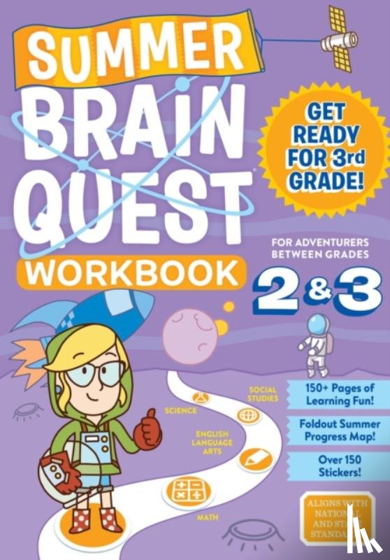 Piddock, Claire, Walker, Persephone, Publishing, Workman - Summer Brain Quest: Between Grades 2 & 3