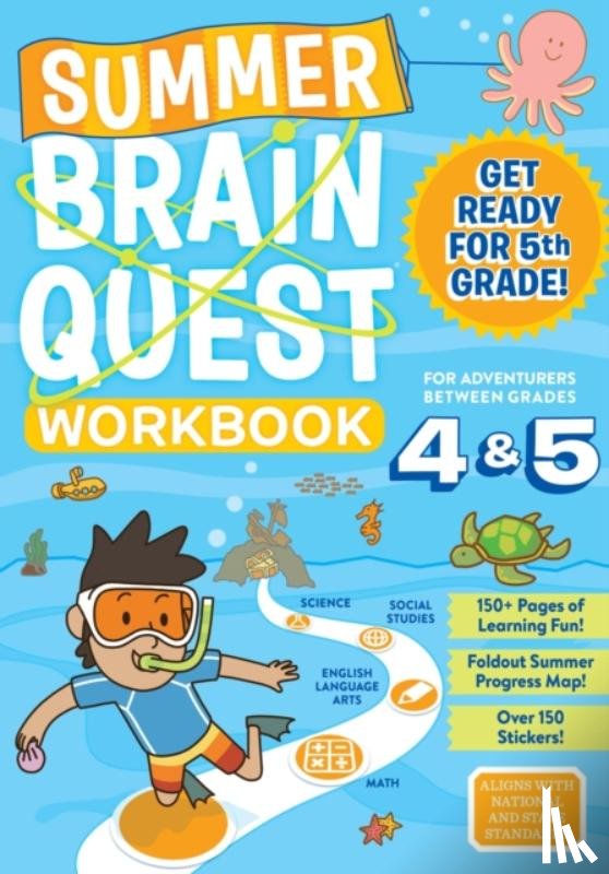 Heos, Bridget, Piddock, Claire, Publishing, Workman - Summer Brain Quest: Between Grades 4 & 5