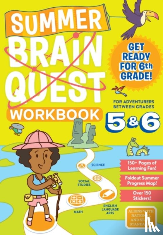 Heos, Bridget, Piddock, Claire, Tredick, Kim, Publishing, Workman - Summer Brain Quest: Between Grades 5 & 6