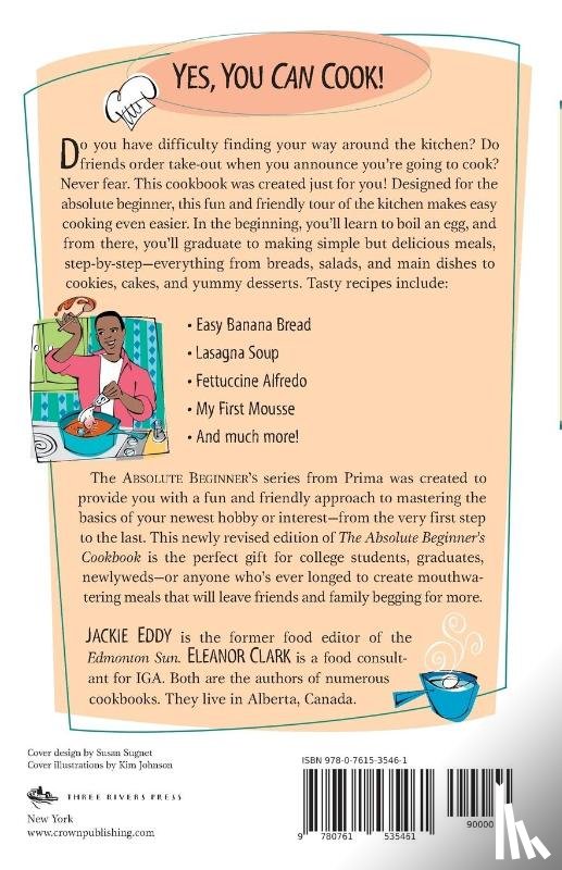 Eddy, Jackie, Clark, Eleanor - The Absolute Beginner's Cookbook, Revised 3rd Edition