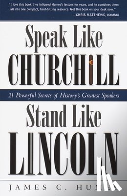 Humes, James C. - SPEAK LIKE CHURCHILL STAND