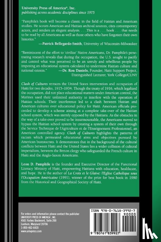 Pamphile, Leon D. - Clash of Cultures