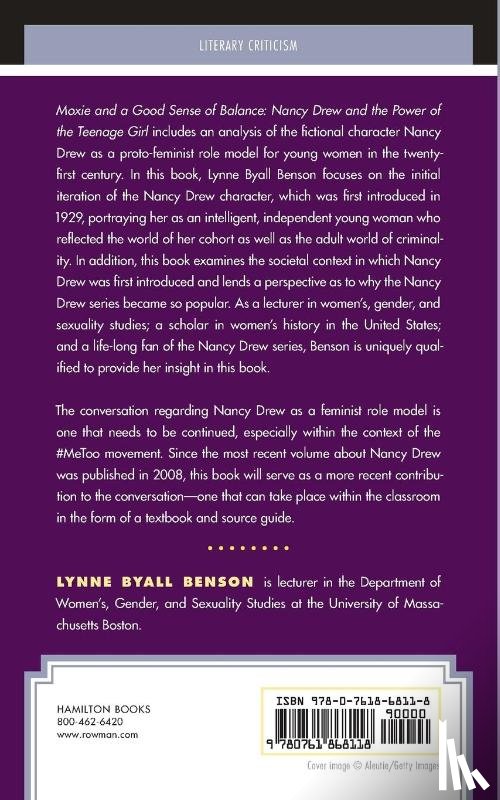 Benson, Lynne Byall - Moxie and a Good Sense of Balance