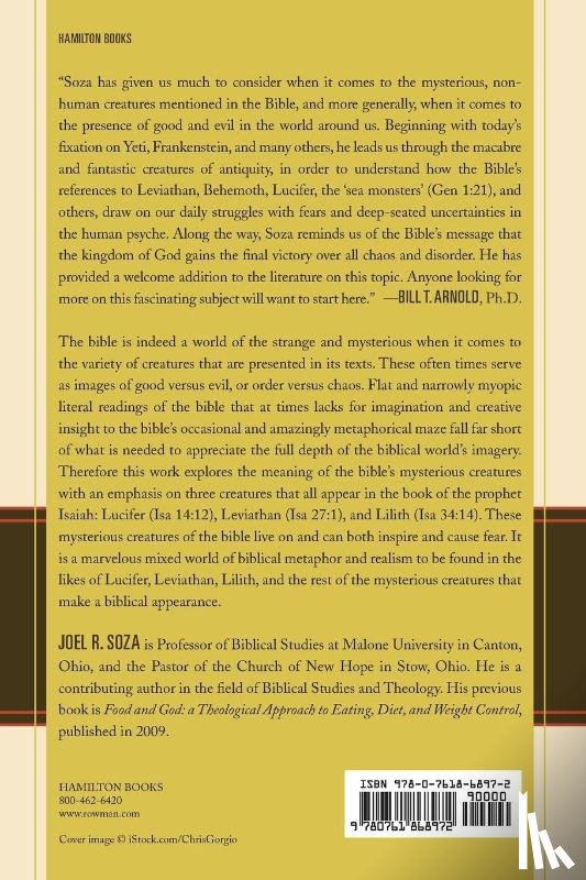 Soza, Joel R. - Lucifer, Leviathan, Lilith, and other Mysterious Creatures of the Bible