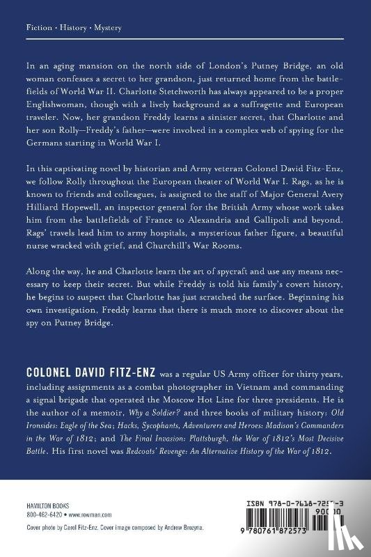 Fitz-Enz, Col. David - The Spy on Putney Bridge