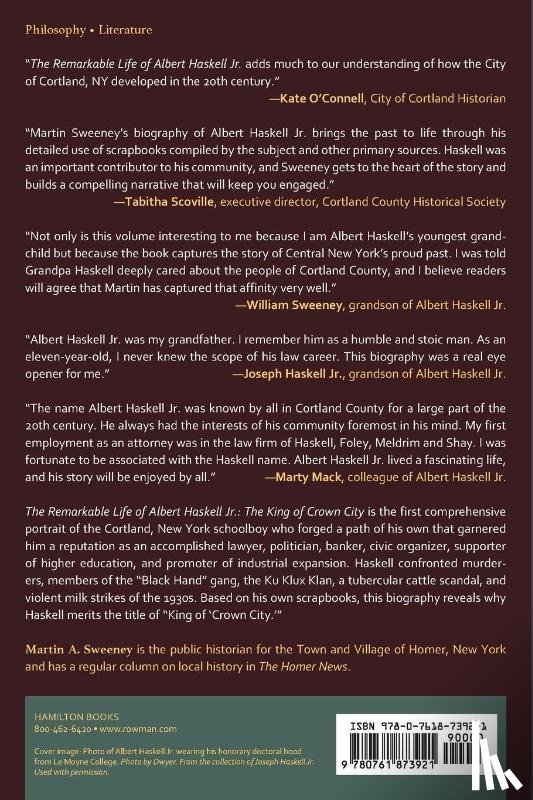 Sweeney, Martin A. - The Remarkable Life of Albert Haskell, Jr.