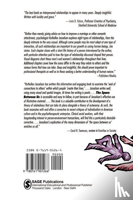 Josselson, Ruthellen H. - The Space between Us