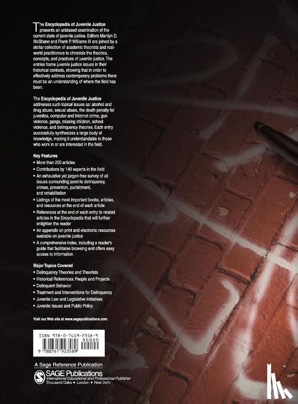  - Encyclopedia of Juvenile Justice