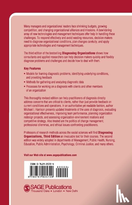 Harrison, Michael I. - Diagnosing Organizations