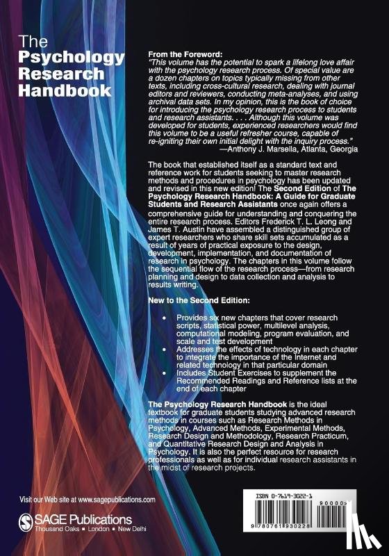 Leong, Frederick, Austin, James - The Psychology Research Handbook