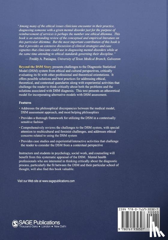 Eriksen, Karen, Kress, Victoria E. - Beyond the DSM Story