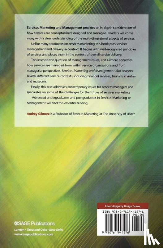 Gilmore, Audrey - Services Marketing and Management