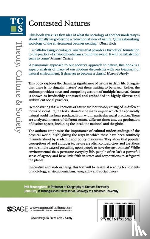Macnaghten, Phil, Urry, John - Contested Natures