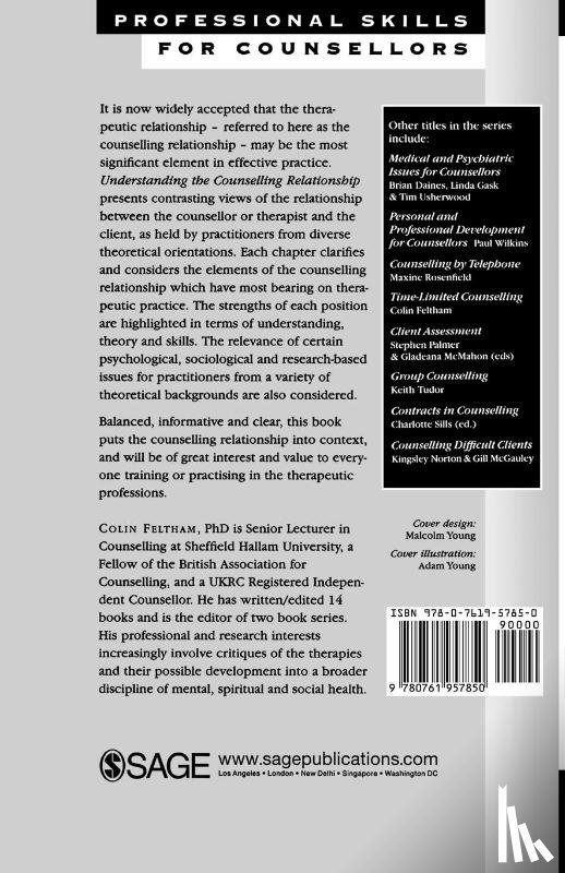  - Understanding the Counselling Relationship