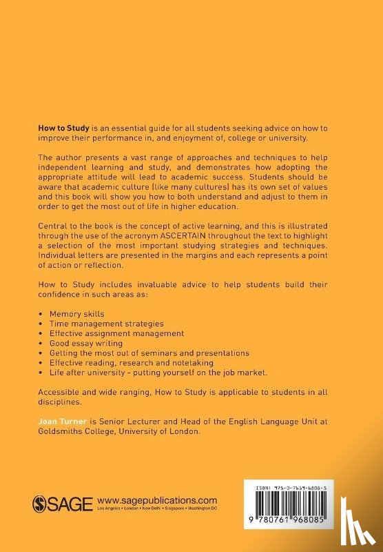 Turner, Joan - How to Study