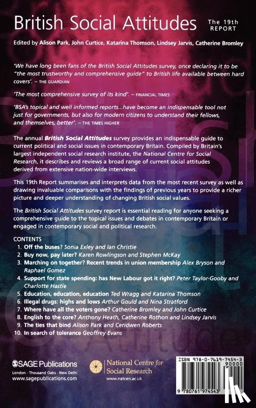  - British Social Attitudes