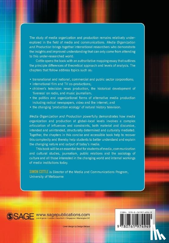  - Media Organization and Production