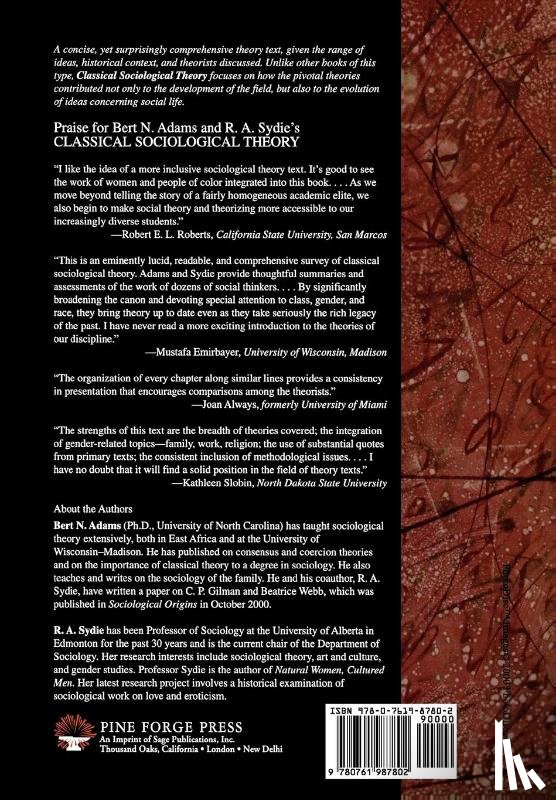 Adams, Bert N., Sydie, R. A. - Classical Sociological Theory