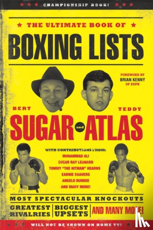 Sugar, Bert, Atlas, Teddy - The Ultimate Book of Boxing Lists