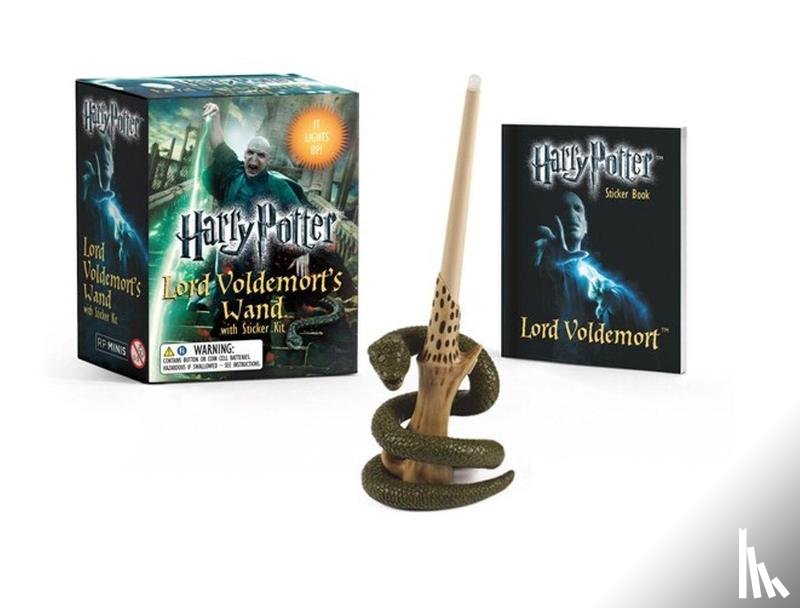 Running Press - Harry Potter Voldemort's Wand with Sticker Kit