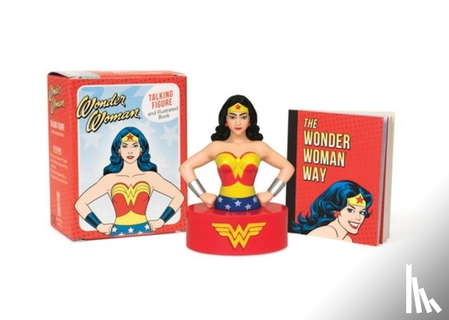 Running Press - Wonder Woman Talking Figure and Illustrated Book