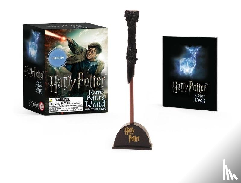 Running Press - Harry Potter Wizard's Wand with Sticker Book