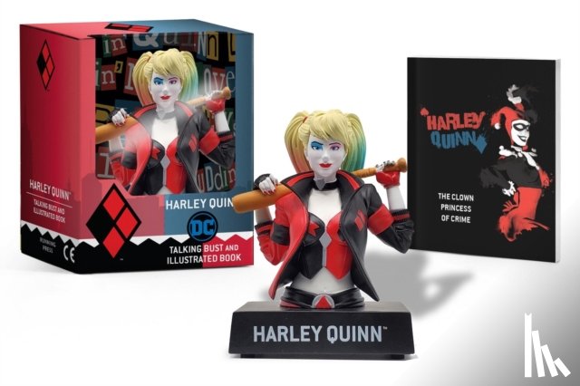 Korté, Steve - Harley Quinn Talking Figure and Illustrated Book