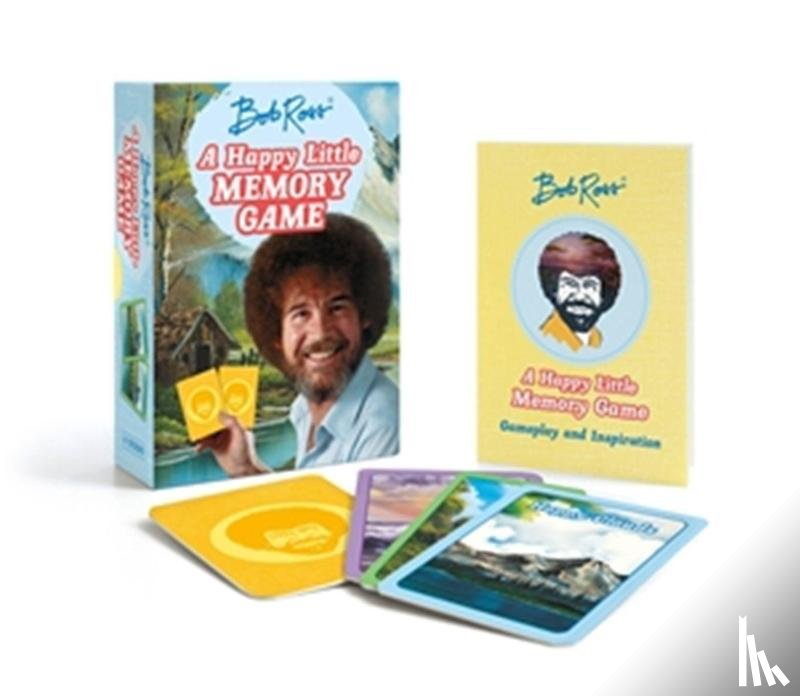 Running Press - Bob Ross: A Happy Little Memory Game