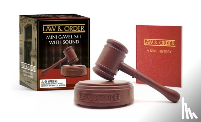 Carter, Chip - Law & Order: Mini Gavel Set with Sound
