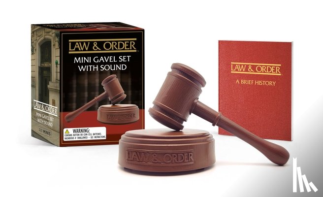 Carter, Chip - Law & Order: Mini Gavel Set with Sound