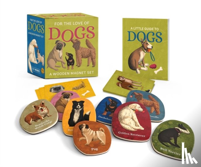 Freitag, Meg - For the Love of Dogs: A Wooden Magnet Set