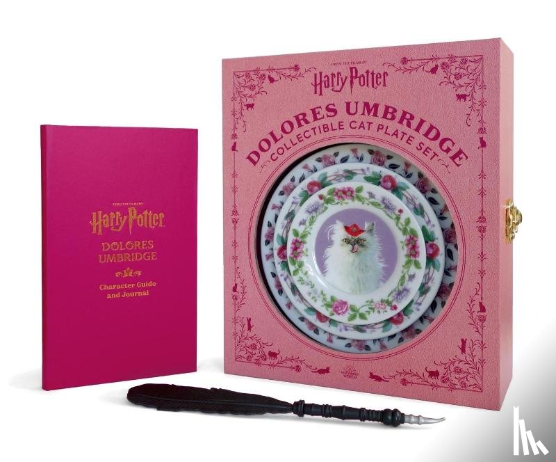 Lemke, Donald - Harry Potter: Dolores Umbridge Collectible Cat Plate Set