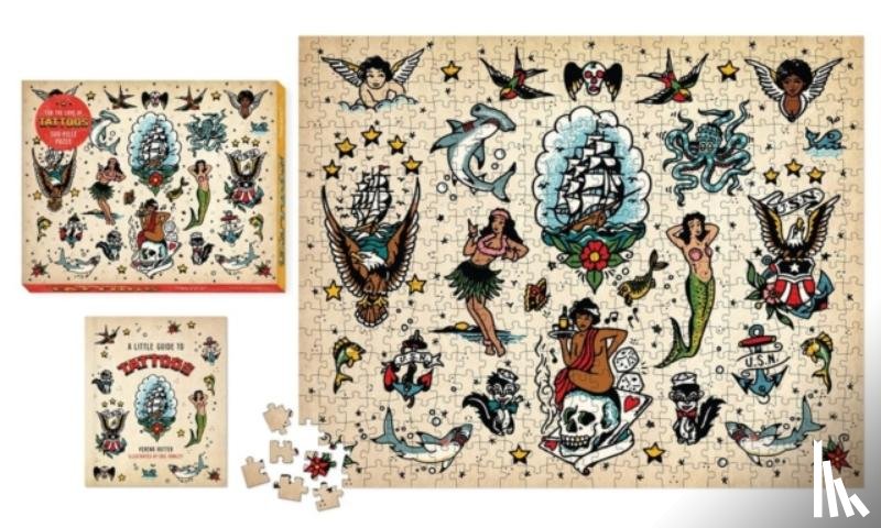 Hutter, Verena - For the Love of Tattoos 500-Piece Puzzle