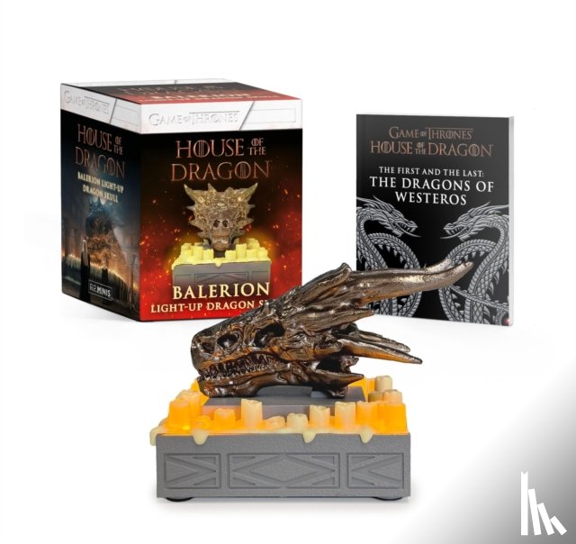 Mcdermott, Jim - House of the Dragon: Balerion Light-Up Dragon Skull