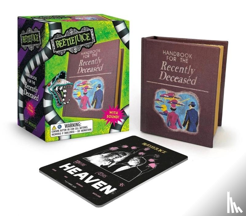 Running Press - Beetlejuice Talking Handbook for the Recently Deceased