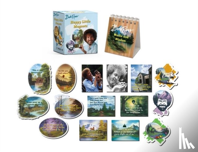 Ross, Bob - Bob Ross: Happy Little Magnets