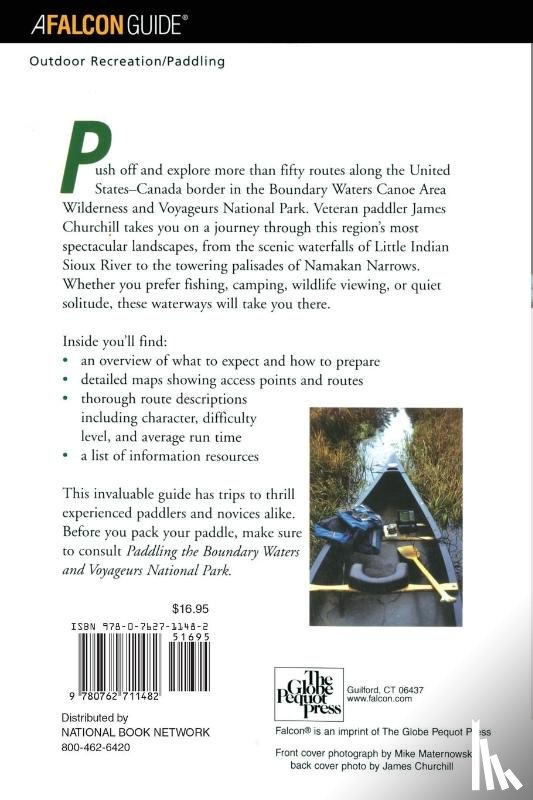 Churchill, James E, Churchill, J - Paddling the Boundary Waters and Voyageurs National Park