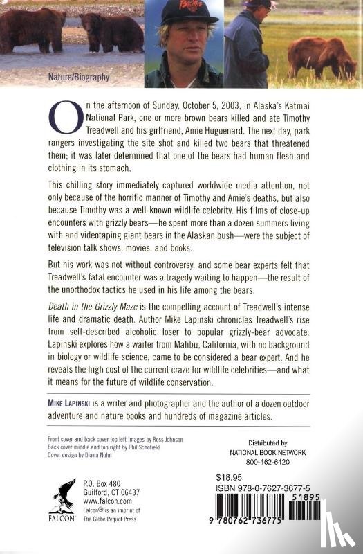 Lapinski, Mike - Death in the Grizzly Maze