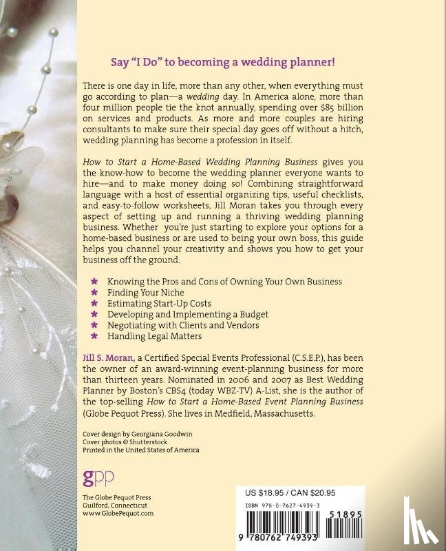 Moran, Jill S. - How to Start a Home-Based Wedding Planning Business