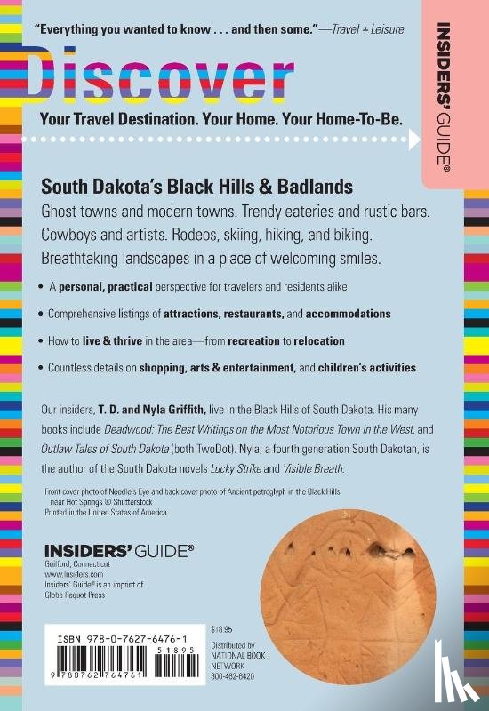 Griffith, T. D., Griffith, Nyla - Insiders' Guide® to South Dakota's Black Hills & Badlands