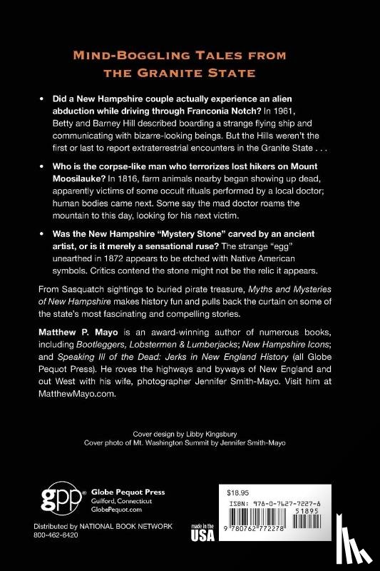 Mayo, Matthew P. - Myths and Mysteries of New Hampshire
