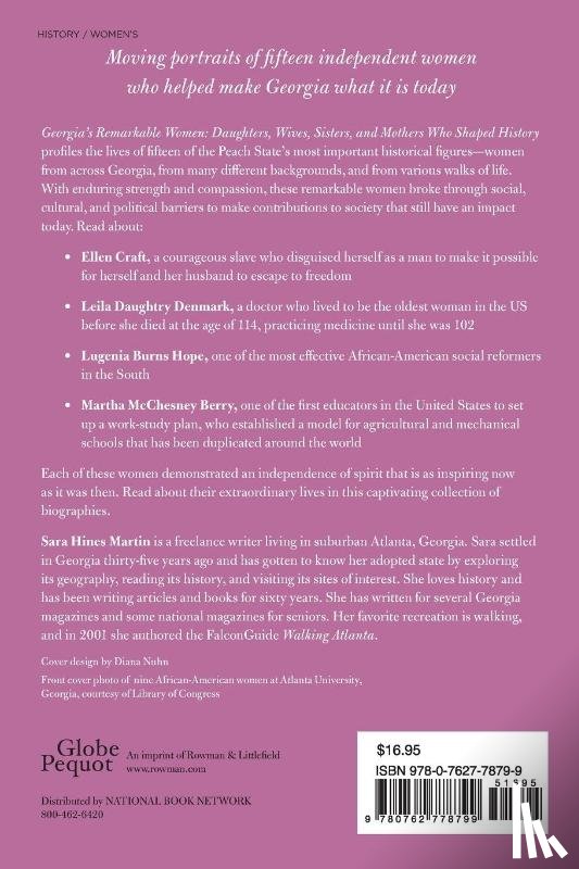 Hines Martin, Sara - Georgia's Remarkable Women