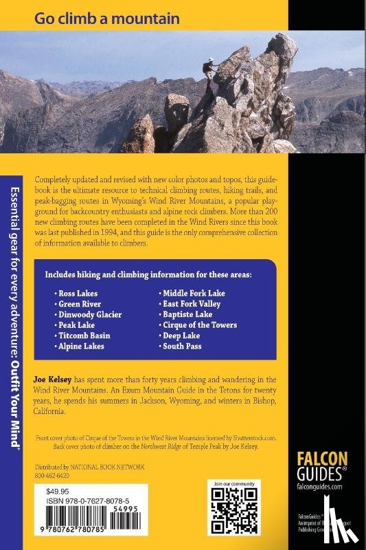 Kelsey, Joe - Climbing and Hiking in the Wind River Mountains