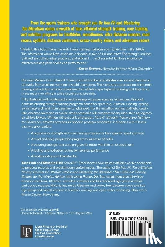 Fink, Don, Fink, Melanie - IronFit Strength Training and Nutrition for Endurance Athletes