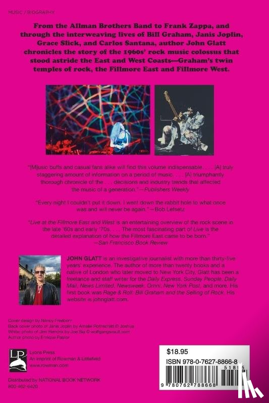 Glatt, John - Live at the Fillmore East and West